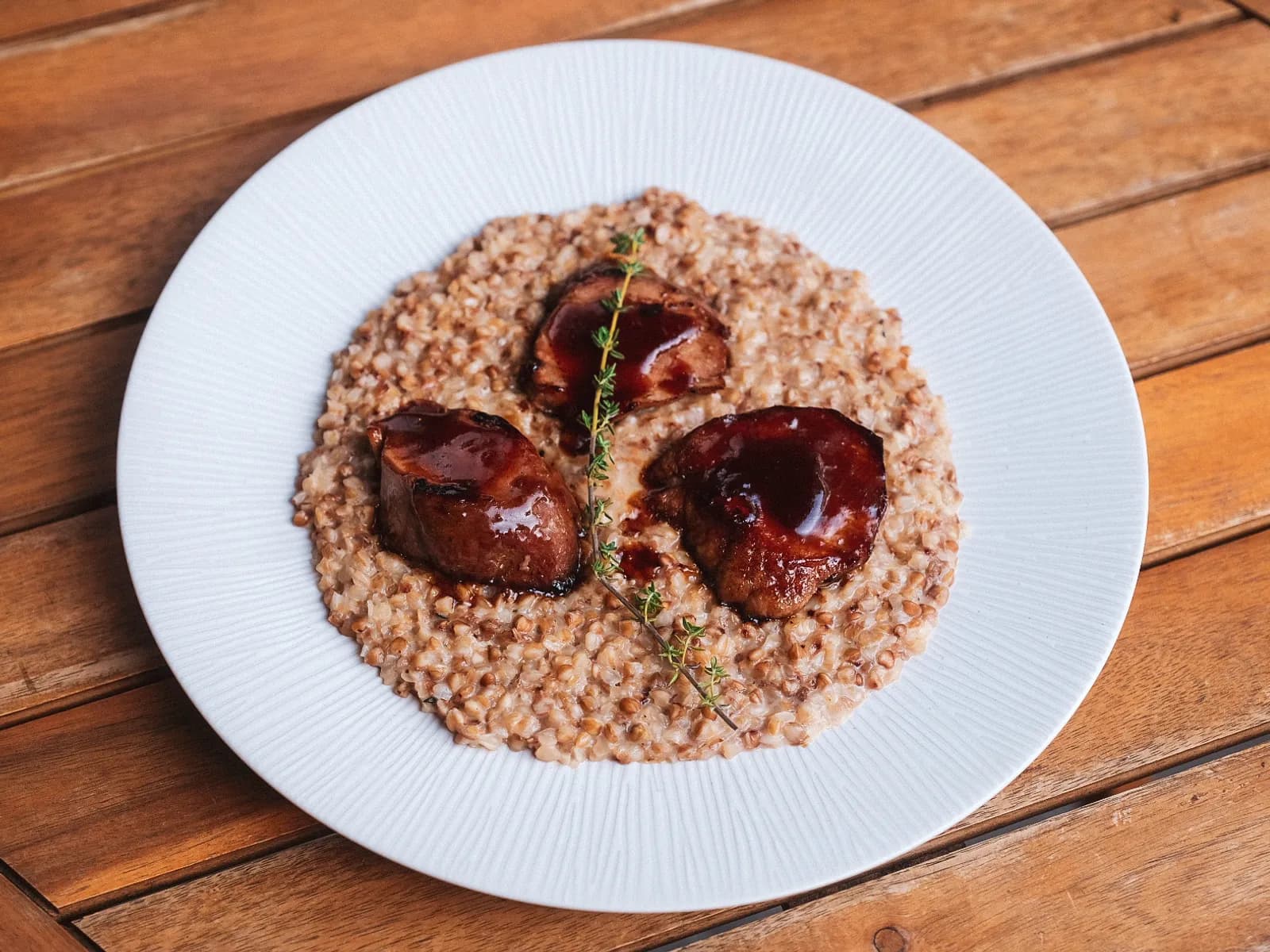 Гречотто с уткой