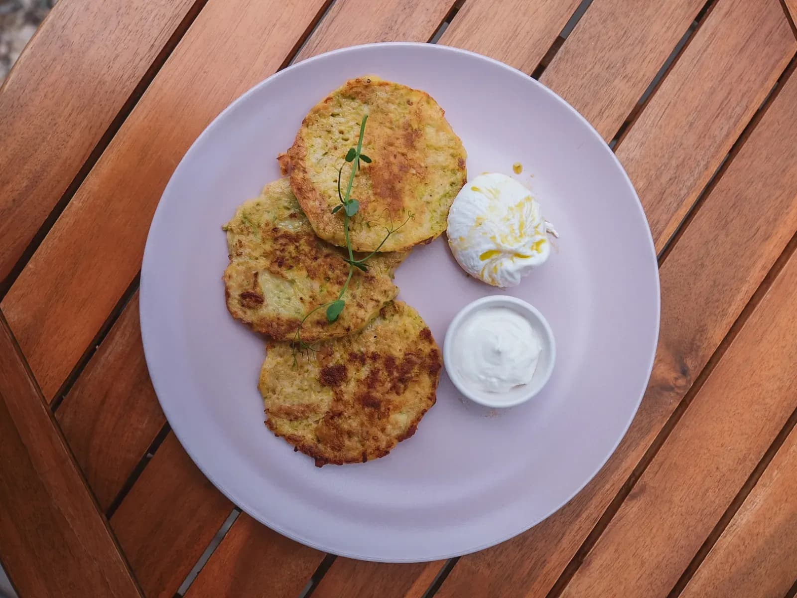 Оладьи из цукини