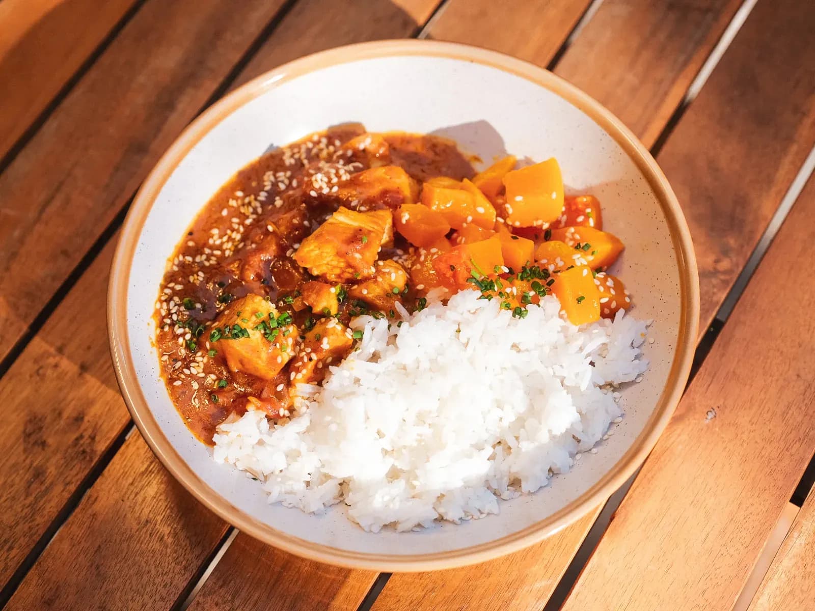 Карри с курицей