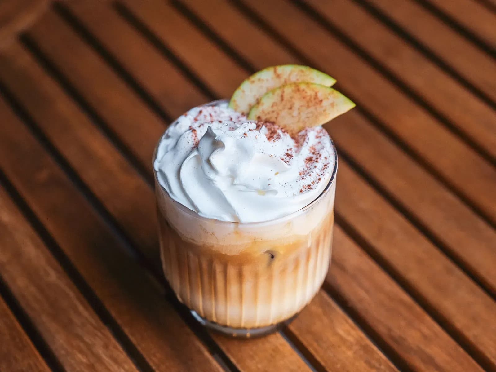 Яблочный латте