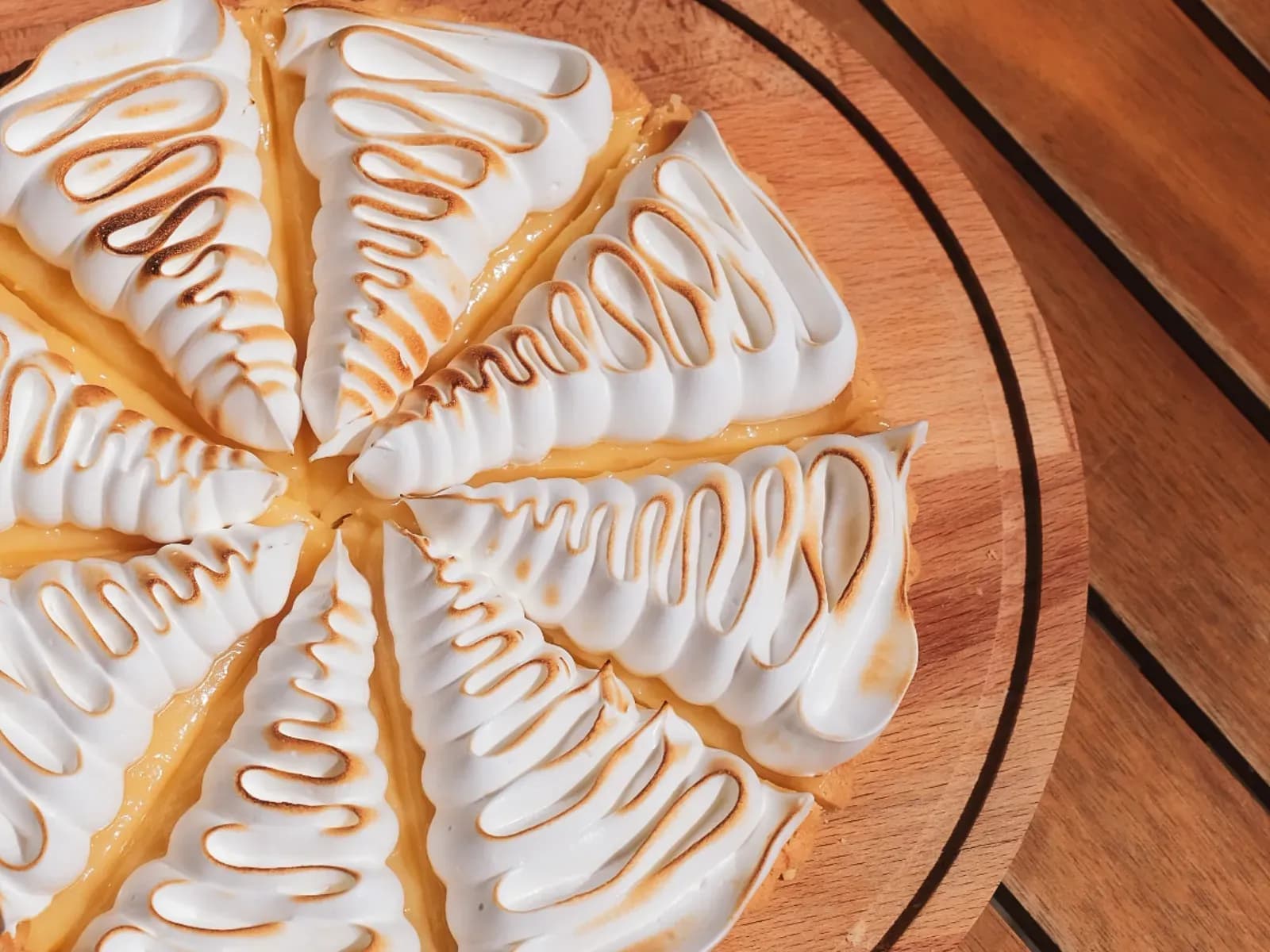 Лимонный тарт